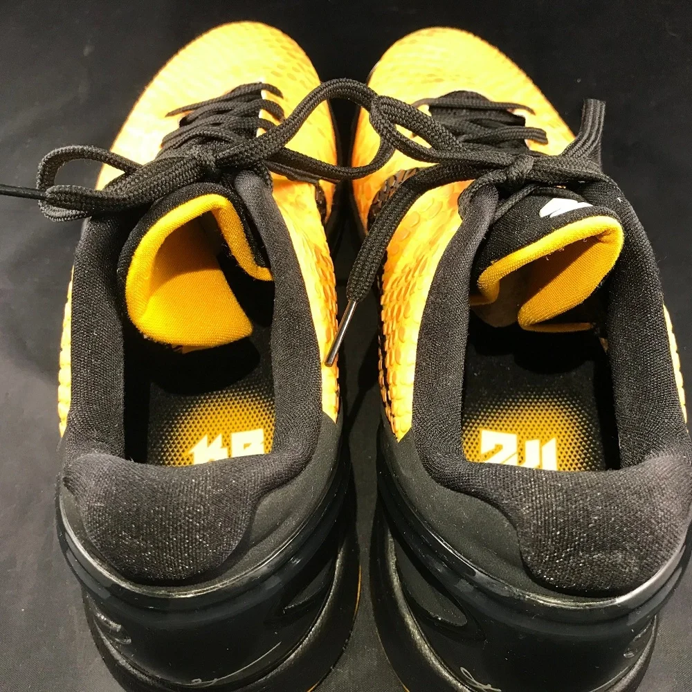 Nike Zoom KOBE VI 6 BRUCE LEE LIGHT BULB Yellow Black 10.5 US 44.5 EUR Mint cond